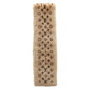 ルイヴィトン LOUIS VUITTON エシャルプ M67414 ベージュ×ブラウン ミンク シルク マフラー モノグラム レオパード ヒョウ柄