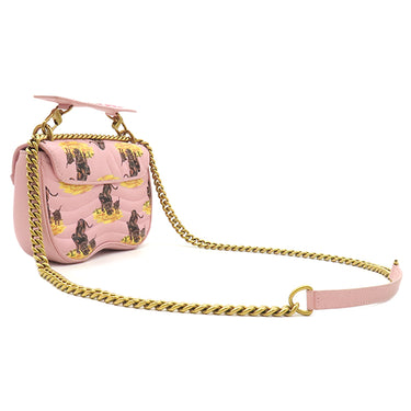 ルイヴィトン LOUIS VUITTON ニューウェーブ チェーンバッグ PM ピンク カーフ 2WAYバッグ ゴールド金具 ショルダー ハンドバッグ