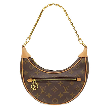 ルイヴィトン LOUIS VUITTON ループ M81098 モノグラム モノグラムキャンバス 2WAYバッグ ゴールド金具 茶 ハンドバッグ ショルダー