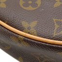 ルイヴィトン LOUIS VUITTON ループ M81098 モノグラム モノグラムキャンバス 2WAYバッグ ゴールド金具 茶 ハンドバッグ ショルダー