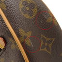ルイヴィトン LOUIS VUITTON ループ M81098 モノグラム モノグラムキャンバス 2WAYバッグ ゴールド金具 茶 ハンドバッグ ショルダー