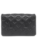 ルイヴィトン LOUIS VUITTON ポシェットクッサン M82116 ブラック ラムスキン 2WAYバッグ ゴールド金具 黒 チェーンショルダー クラッチ