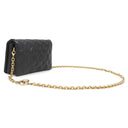 ルイヴィトン LOUIS VUITTON ポシェットクッサン M82116 ブラック ラムスキン 2WAYバッグ ゴールド金具 黒 チェーンショルダー クラッチ
