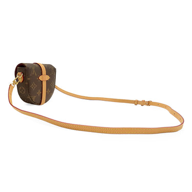 ルイヴィトン LOUIS VUITTON ミクロ シャンティイ M46643 モノグラム モノグラムキャンバス ショルダーバッグ ゴールド金具 茶