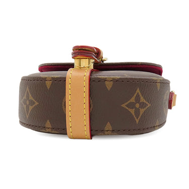 ルイヴィトン LOUIS VUITTON ミクロ シャンティイ M46643 モノグラム モノグラムキャンバス ショルダーバッグ ゴールド金具 茶