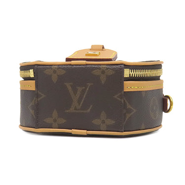ルイヴィトン LOUIS VUITTON ミニ ボワット シャポー M44699 モノグラム モノグラムキャンバス 2WAYバッグ ゴールド金具 茶 ミニショルダー 丸型