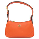 グッチ GUCCI GGマーモント アフロディーテ 739076 オレンジ レザー ハンドバッグ ヴィンテージ金具 橙 ミニショルダー