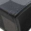 ルイヴィトン LOUIS VUITTON サック プラ XS N60479 ブラック レザー ダミエチェッカーボードキャンバス 2WAYバッグ シルバー金具 黒 グレー トップハンドル