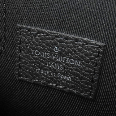 ルイヴィトン LOUIS VUITTON サック プラ XS N60479 ブラック レザー ダミエチェッカーボードキャンバス 2WAYバッグ シルバー金具 黒 グレー トップハンドル