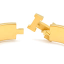 エルメス HERMES クリックH PM ソレール GP エナメル ブレスレット ゴールド金具 Hブレス クリッククラック 【翼をはためかせて】