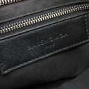 バレンシアガ BALENCIAGA クラシック ミニシティ 300295 ブラック×グリーン×ブラック レザー キャンバス ラバー 2WAYバッグ シルバー金具 ミニバッグ ショルダー ミラー欠品