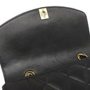 シャネル CHANEL ダイアナ 22 A01164 ブラック ラムスキン ショルダーバッグ ゴールド金具 黒 ココマーク