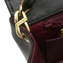 シャネル CHANEL ダイアナ 22 A01164 ブラック ラムスキン ショルダーバッグ ゴールド金具 黒 ココマーク