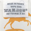 エルメス HERMES ツイリー グリペール×ヴェール×ジョーヌ シルク スカーフ 【CHEVAL DE COEUR BANDANA/シュヴァル ドゥ クール バンダナ】