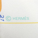 エルメス HERMES ツイリー グリペール×ヴェール×ジョーヌ シルク スカーフ 【CHEVAL DE COEUR BANDANA/シュヴァル ドゥ クール バンダナ】