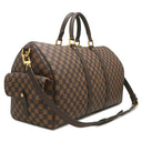 ルイヴィトン LOUIS VUITTON キーポル バンドリエール50 N40799 ダミエ ダミエキャンバス ボストンバッグ マットゴールド金具 NIGOコラボ