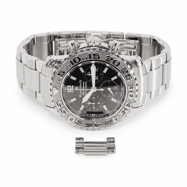 腕時計 ブランパン BLANCPAIN トリロジー エアーコマンド 2285F-1130-71 自動巻き メンズ ブラック 黒 クロノグラフ 逆回転防止ベゼル