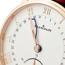 腕時計 ブランパン BLANCPAIN ヴィルレ ウルトラスリム レトログラードセコンド 6653Q-3642-55B 自動巻き メンズ OH済 K18RG無垢