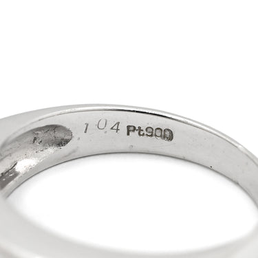 ノンブランド NON BRAND ダイヤ 1.04ct 一文字リング プラチナシルバー Pt900 ダイヤモンド リング 指輪 プラチナ950 ラウンドブリリアント 11.5号