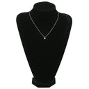 ノンブランド NON BRAND ダイヤモンド 0.558ct ペンダント プラチナシルバー Pt900 ダイヤモンド PT850(チェーン) ネックレス 1粒 1石 ラウンドブリリアントカット