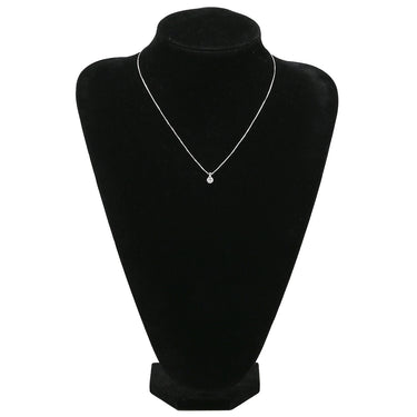 ノンブランド NON BRAND ダイヤモンド 0.558ct ペンダント プラチナシルバー Pt900 ダイヤモンド PT850(チェーン) ネックレス 1粒 1石 ラウンドブリリアントカット