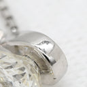 ノンブランド NON BRAND ダイヤモンド 0.558ct ペンダント プラチナシルバー Pt900 ダイヤモンド PT850(チェーン) ネックレス 1粒 1石 ラウンドブリリアントカット