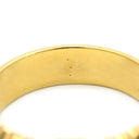 ノンブランド NON BRAND ダイヤモンド 0.33ct イエローゴールド K18YG ダイヤモンド リング 指輪 1石 1粒 18K 750 YG ラウンドブリリアントカット 11号