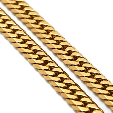 喜平 KIHEI K18 18金 50.3m 30.8g 6面 ダブル W イエローゴールド K18YG ネックレス 造幣局検定マーク※ショッピングローン対応していません