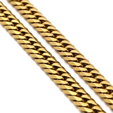 喜平 KIHEI K18 18金 50.6m 30.1g 6面 ダブル W イエローゴールド K18YG ネックレス 造幣局検定マーク※ショッピングローン対応していません