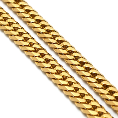 喜平 KIHEI K18 18金 50.6m 30.4g 6面 ダブル W イエローゴールド K18YG ネックレス 造幣局検定マーク※ショッピングローン対応していません