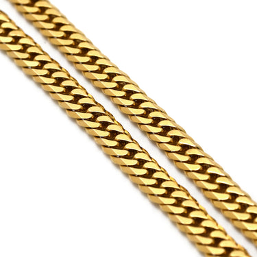 喜平 KIHEI K18 18金 40.3m 10.1g 6面 ダブル W イエローゴールド K18YG ネックレス 造幣局検定マーク※ショッピングローン対応していません