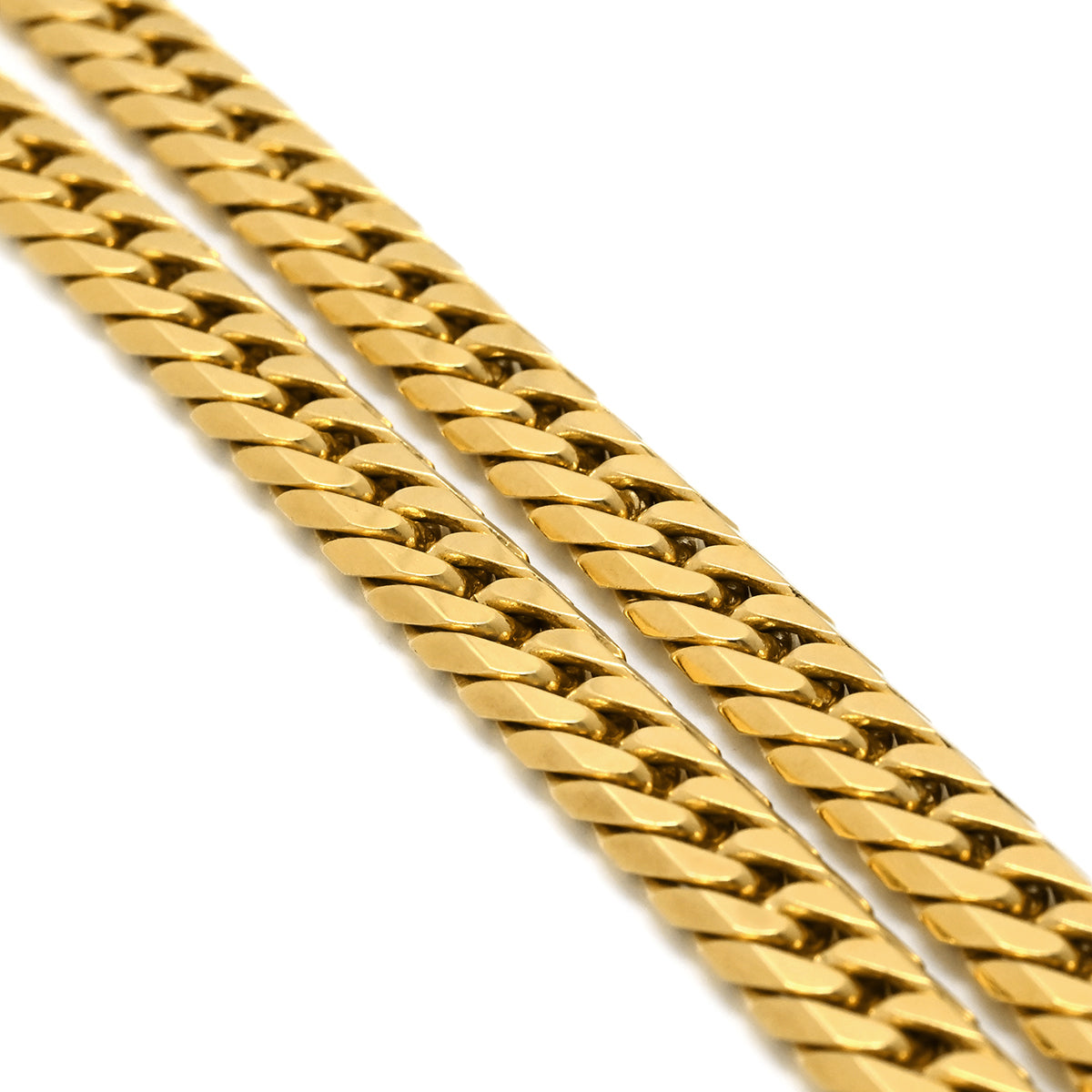 喜平 KIHEI K18 18金 60.4m 100.2g 6面 ダブル W イエローゴールド