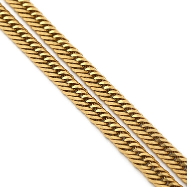 喜平 KIHEI K18 18金 45.2cm 11.2g 12面 トリプル イエローゴールド K18YG ネックレス 造幣局検定マーク ※ショッピングローン対応していません