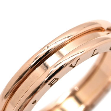 ブルガリ BVLGARI ビーゼロワン B-zero1 リング XS 336003 ピンクゴールド K18PG #62(JP22) リング 指輪 750 18金 PG 1バンドリング 21号