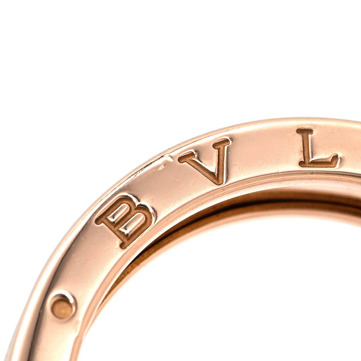 BVLGARI  ブルガリ サークルロゴクリップ　ピンク　ビーゼロワン◆匿名配送 BVLGARI - ブルガリ ビーゼロワン 長財布 レザー サークル ロゴ