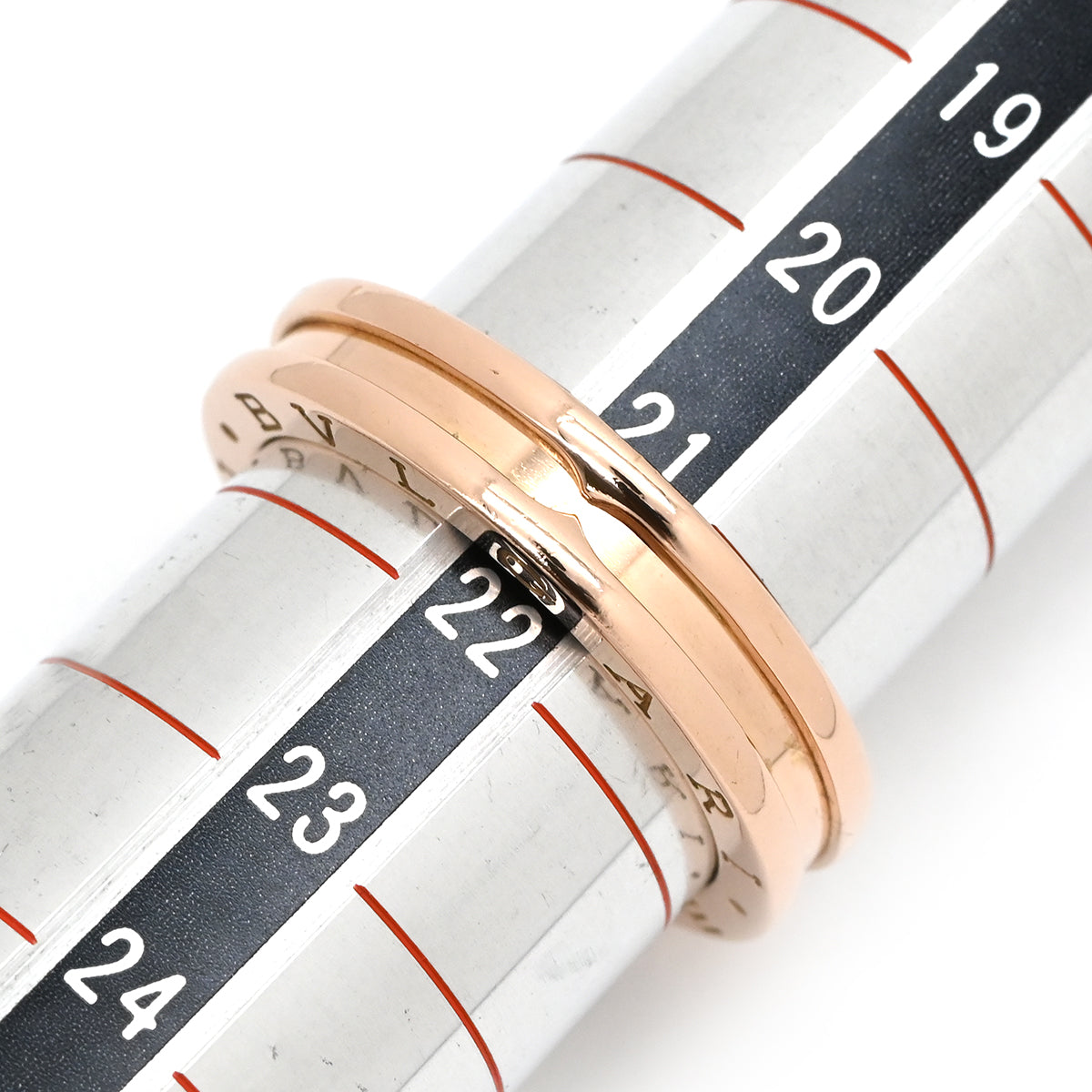BVLGARI  ブルガリ サークルロゴクリップ　ピンク　ビーゼロワン◆匿名配送 すぐ届く！ 【BVLGARI ブルガリ】 ビー・ゼロワン リング 関税込