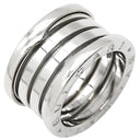 ブルガリ BVLGARI ビーゼロワン B-zero1 4バンドリング ホワイトゴールド K18WG #49(JP9) リング 指輪 Au750 WG 18K 18金 8号