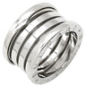 ブルガリ BVLGARI ビーゼロワン B-zero1 4バンドリング ホワイトゴールド K18WG #49(JP9) リング 指輪 Au750 WG 18K 18金 8号