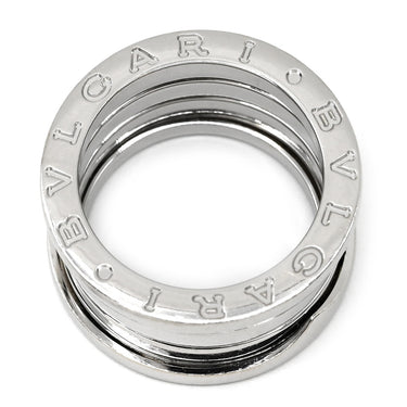 ブルガリ BVLGARI ビーゼロワン B-zero1 4バンドリング ホワイトゴールド K18WG #49(JP9) リング 指輪 Au750 WG 18K 18金 8号