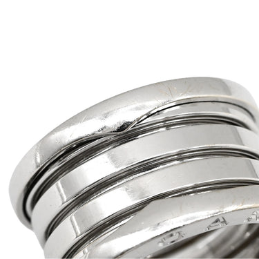 ブルガリ BVLGARI ビーゼロワン B-zero1 4バンドリング ホワイトゴールド K18WG #49(JP9) リング 指輪 Au750 WG 18K 18金 8号