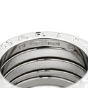 ブルガリ BVLGARI ビーゼロワン B-zero1 4バンドリング ホワイトゴールド K18WG #49(JP9) リング 指輪 Au750 WG 18K 18金 8号
