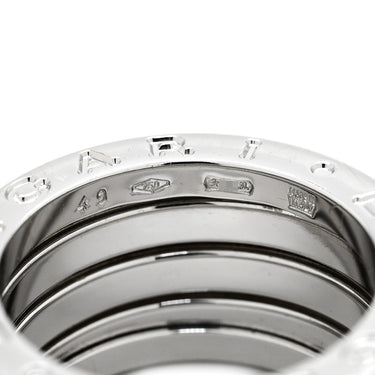 ブルガリ BVLGARI ビーゼロワン B-zero1 4バンドリング ホワイトゴールド K18WG #49(JP9) リング 指輪 Au750 WG 18K 18金 8号