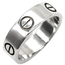 カルティエ Cartier ラブリング クラシックモデル B4084751 ホワイトゴールド K18WG #51 リング 指輪 LOVE Ring K18WG Au750 18K 11号
