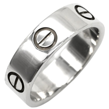 カルティエ Cartier ラブリング クラシックモデル B4084751 ホワイトゴールド K18WG #51 リング 指輪 LOVE Ring K18WG Au750 18K 11号