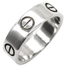 カルティエ Cartier ラブリング クラシックモデル B4084751 ホワイトゴールド K18WG #51 リング 指輪 LOVE Ring K18WG Au750 18K 11号