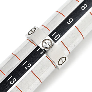 カルティエ Cartier ラブリング クラシックモデル B4084751 ホワイトゴールド K18WG #51 リング 指輪 LOVE Ring K18WG Au750 18K 11号