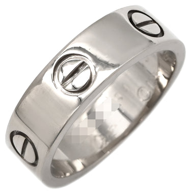 カルティエ Cartier ラブリング クラシックモデル B4084753 ホワイトゴールド K18WG #53 リング 指輪 LOVE Ring K18WG Au750 18K 12.5号