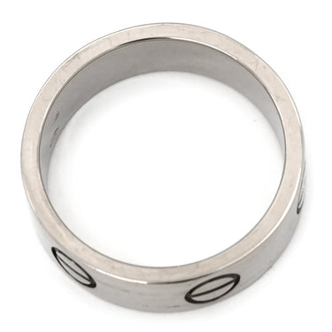 カルティエ Cartier ラブリング クラシックモデル B4084753 ホワイトゴールド K18WG #53 リング 指輪 LOVE Ring K18WG Au750 18K 12.5号