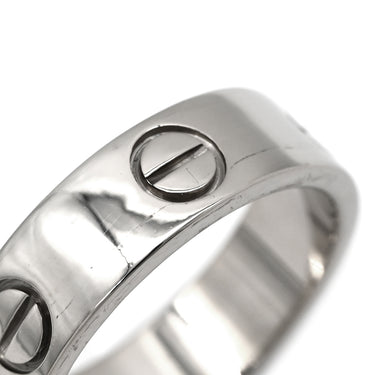カルティエ Cartier ラブリング クラシックモデル B4084753 ホワイトゴールド K18WG #53 リング 指輪 LOVE Ring K18WG Au750 18K 12.5号