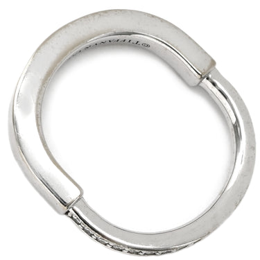 ティファニー Tiffany & Co ロック トップ ホワイトゴールド K18WG ダイヤモンド ペンダントトップ T&Co. Au750 18K ダイヤ 0.14ct オーバル型